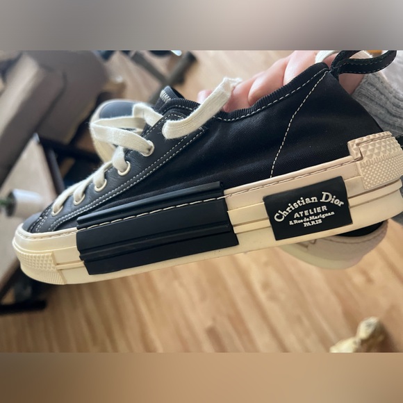 Dior Black and White Women's Sneakers - Picture 8 of 8